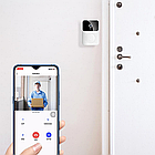 Розумний дверний відеодзвінок з WIFI камерою, Doorbell X9 / Бездротовий відеодомофон / Акумуляторний домофон, фото 5