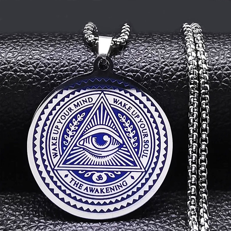 Всевидюче Око — амулет зі сталі, фото 1