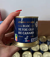 Французская Фуа-гра Adrien Delbos "Bloc de Foie Gras de Canard" 200 гр.