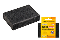 Губка для шліфування MASTERTOOL Р80 100х70х25 мм 08-0308