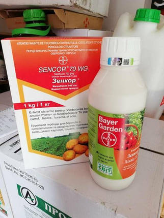 Гербіцид Зенкор Ліквід Bayer 1л, для картоплі, для томатів, для моркви, фото 3