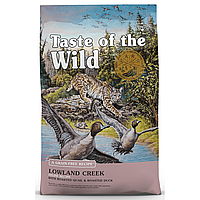 Беззерновой сухой корм для кошек и котят Taste of the Wild Lowland Creek Feline Formula 6.6 кг