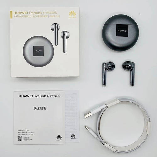 Купить Наушники Huawei FreeBuds 4 (Silver Frost) 55034500 Глобальная ...