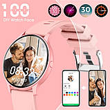 Розумний годинник для жінок, годинник із фітнес-трекером для телефонів Android/iOS, водонепроникний смарт-годинник, фото 2