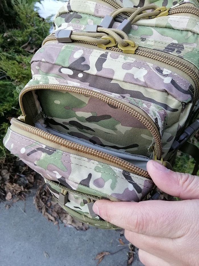 Тактический штурмовой рюкзак M-TAC Assault 40L литров Мультикам КАЧЕСТВО военный рюкзак ВСУ 52x29x28 (9028) - фото 4 - id-p1762257971