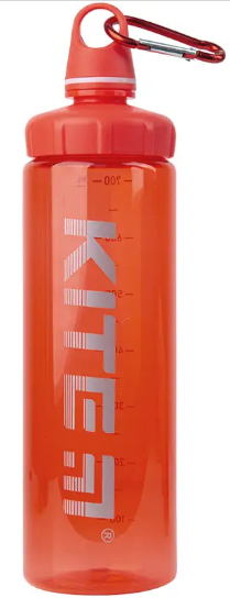 Пляшка для води пласт. "Kite" 750мл,червона №K22-406-01(12)(48)