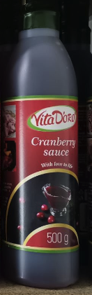 Бальзамічний крем-соус crunberry sauce 500 мл