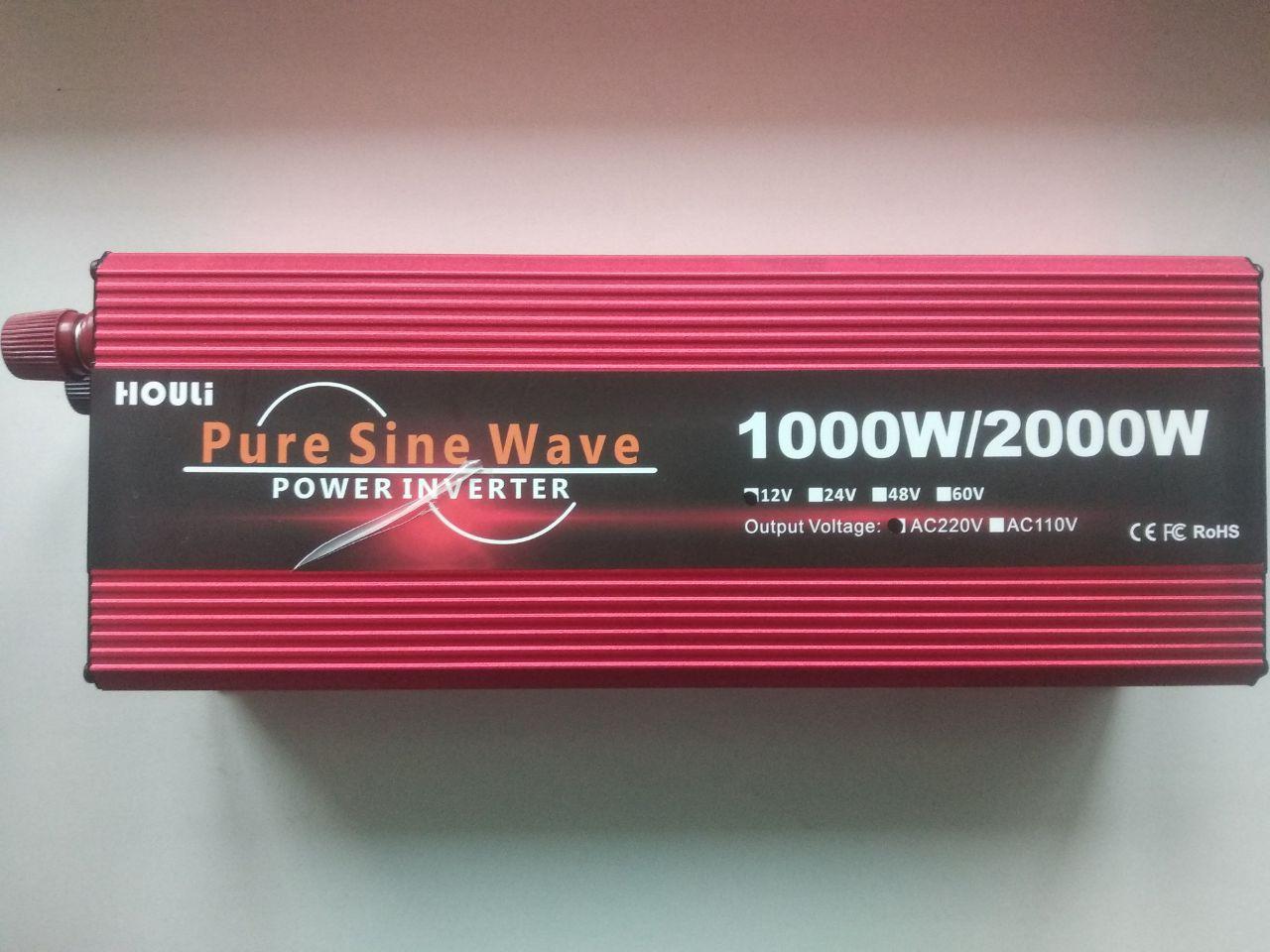 Інвертор 12v 220v 50Hz чистий синус 1000W/2000W, ціна 4200 грн — Prom ...