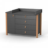 Комод Veres графіт-бук 120 см (+опції), фото 3