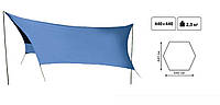 Тент со стойками 440x440 см Tramp Lite Tent blue
