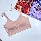 Жіночий гладкий топ #239-1 (А-В) Білий з дефектом, фото 8