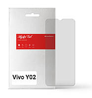 Защитная пленка для Vivo Y02 (Противоударная гидрогелевая. Матовая)