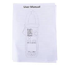 Струмомані кліщі ANENG ST183, фото 5