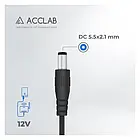 Кабель живлення для роутера Acclab USB (тато) - DC (тато) 5.5 х 2.1 мм Black 12V, 1A (для роутера), фото 3