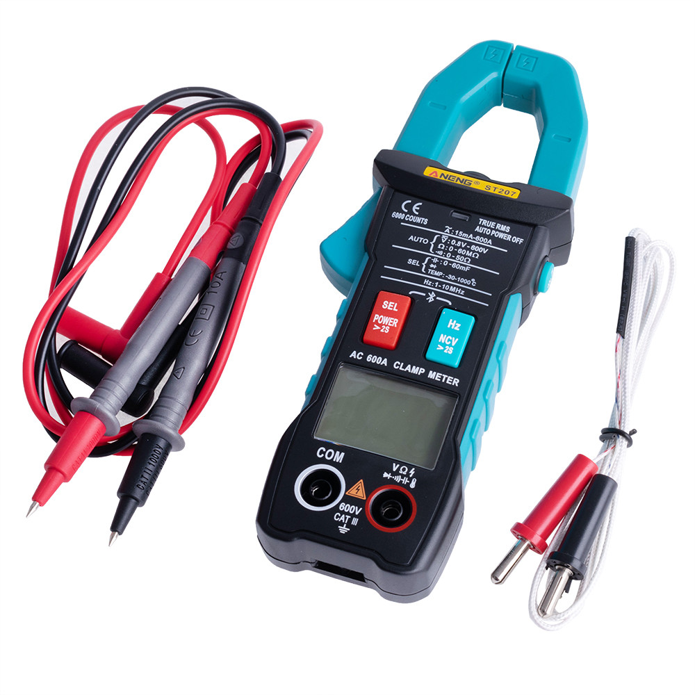 Токовимірювальні кліщі ANENG ST207 blue