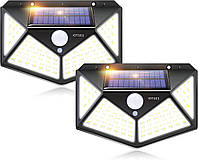 Фонари безопасности на солнечных батареях для наружного освещения IOTSES прожекторы на солнечной батареи