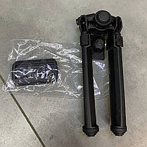 Сошки Magpul Bipod Sling Stud QD, колір Чорний, база кріплення на антабку, MAG1075-BLK, фото 3