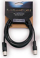 MIDI кабель ROCKBOARD RBO CAB MD FX 200 BK RockBoard FlaX Plug MIDI Cable, 200 cm