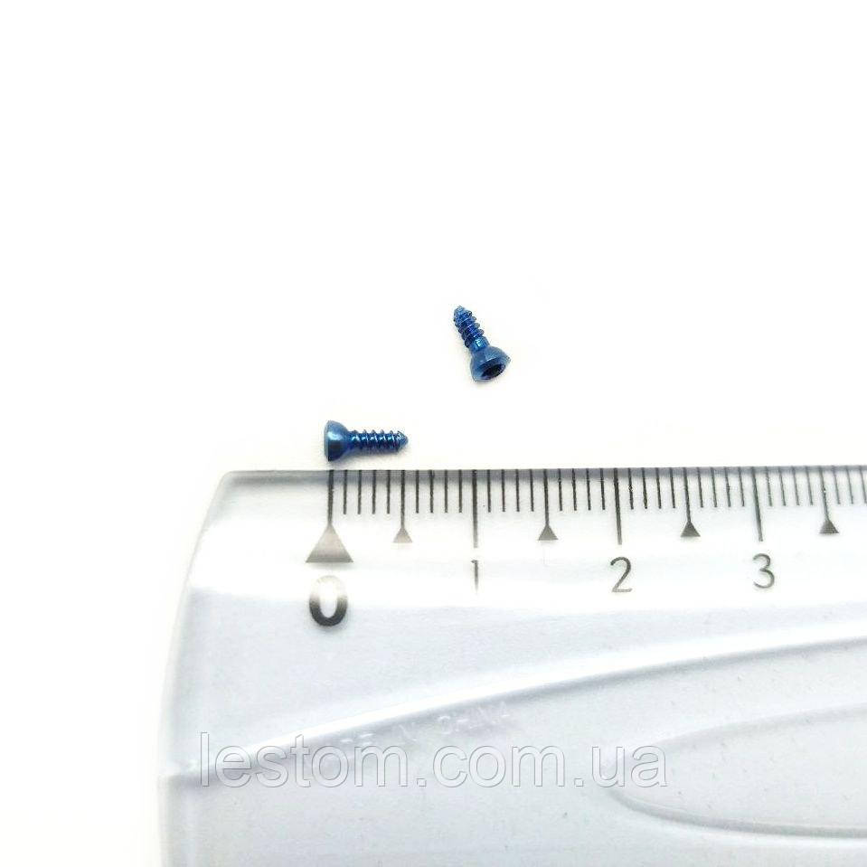 Мікрогвинт D=1,5 мм, L=6 мм, фото 1