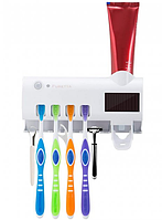 Диспенсер для зубной пасты и стерилизатор для 4-ех щеток Toothbrush Sterilizer 7710/WJ3 автоматический