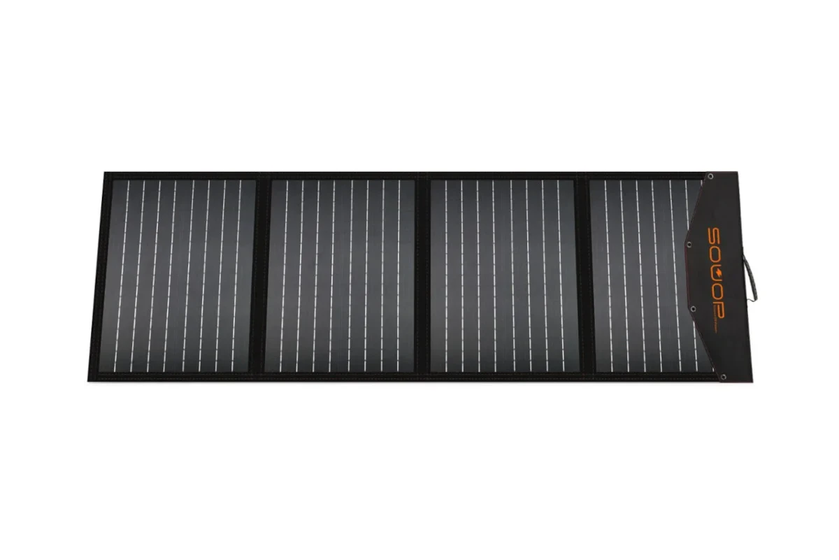 Портативна сонячна панель Souop 220W, сонячна панель 18 В 220 Вт для зарядних станцій Souop