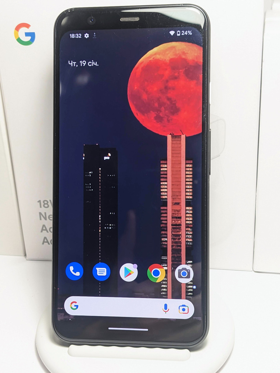 Смартфон Google Pixel 4 (6/64Гб) 90Гц, Android 13 Б/У — в Категории ...