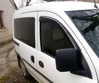 Дефлекторы Окон \ Ветровики Opel Combo C 2001-2011 (скотч) AV-Tuning