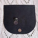 Клапан для сумки. Колір "Коричневий", фото 2