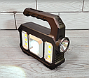 Ліхтар кемпінговий з функцією Power Bank Multifunctional portable lamp KJ-208/Аварійний ліхтар, фото 5