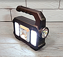 Ліхтар кемпінговий з функцією Power Bank Multifunctional portable lamp KJ-208/Аварійний ліхтар, фото 6