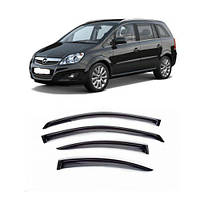 Дефлекторы Окон \ Ветровики Opel Zafira B 2005-2011 (скотч) AV-Tuning