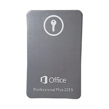 Office 2019 Professional Plus для Windows ключ-карта new для 1 ПК (T5D-16814) прив'язка до облікового запису Microsoft