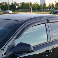 Дефлекторы Окон \ Ветровики Opel Astra J сед 2012-2015 (скотч) ACRYL-AUTO