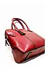Набір жіноча сумка шкіряна і гаманець червоного кольору, подарунок на день закоханих дівчині, фото 2