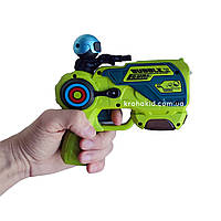 Игрушка пистолет мыльные пузыри со Светом и Звуком размер 16см (134-64 A)