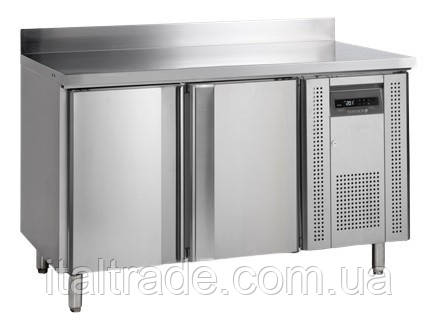 Стіл холодильний Tefcold CK7210 об'ємом 282 л дводверний шириною 700 мм із бортом, фото 1