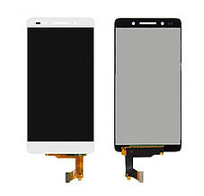 Дисплей Honor 7 | PLK-L01 + сенсор, білий | модуль