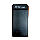 Power Bank 20000 mAh з ліхтариком type-c чорний