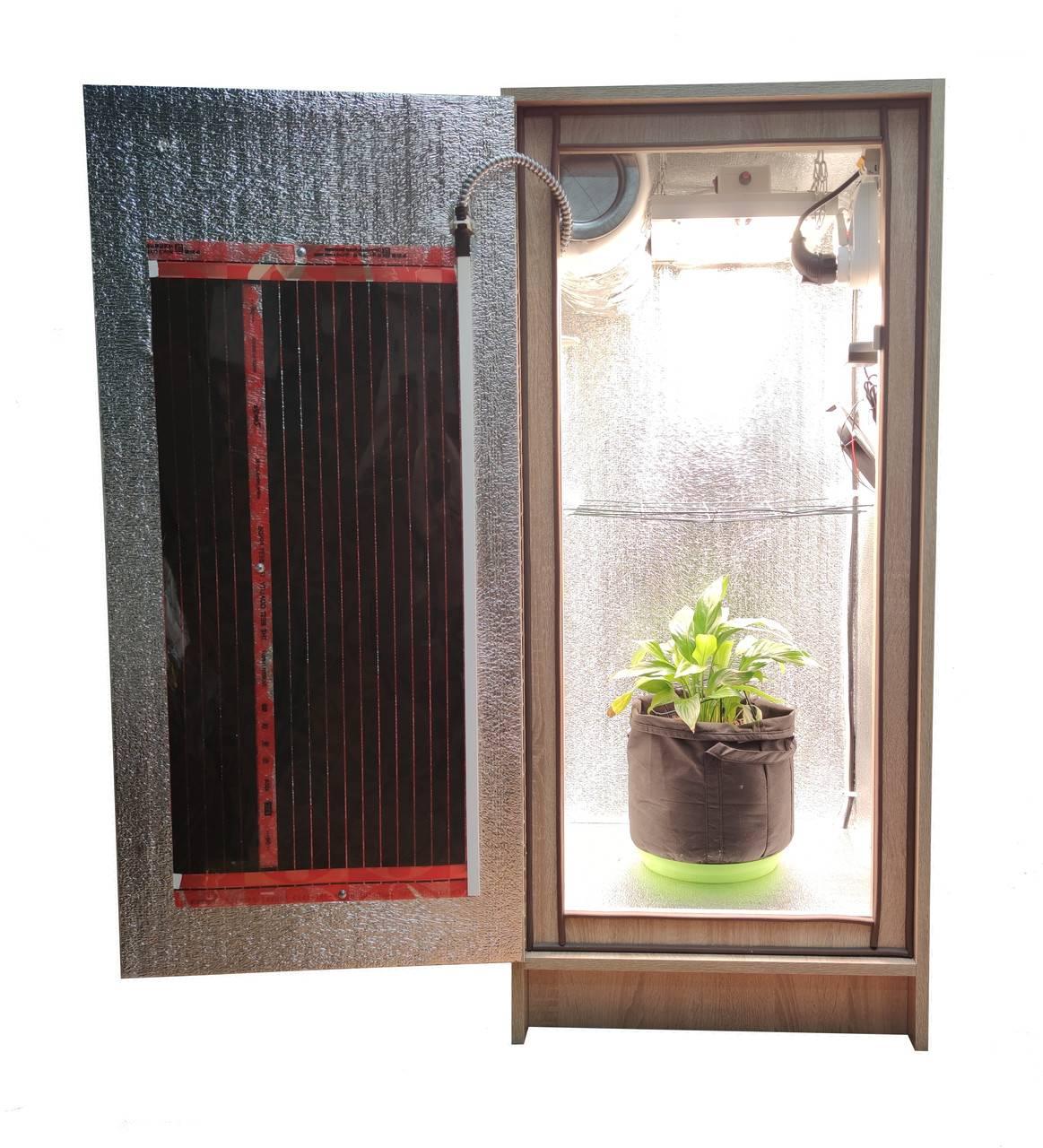 Гроубокс mini.Grow box стелс Quantum Board 120w з автообігуванням