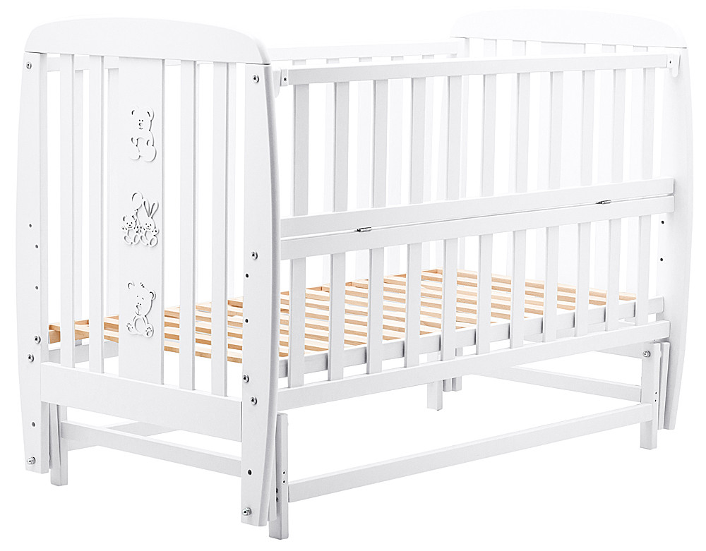 Ліжко Bair Друзі DM-2 маятник, відкидний бік бук білий, фото 1