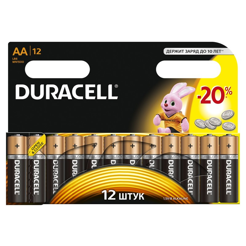 Батарейка DURACELL AALR6 (C12)