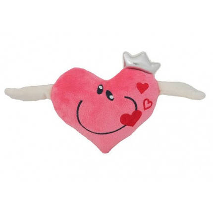 Подушка — серце Queen of the heart ПД-0423 15*22 см Tigres, фото 1