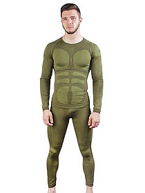 Термобілизна чоловіча Eagle JA-09-3 Green (термо-білизна, зимова, тактична)