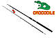 Набір Крокодил Crocodile 2.10 м + Кобра 4000 1bb + Чохол + волосінь Discovery Csrp 150м на закрутці, фото 3