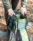 Сумка для риболовлі, сумка Fisher для риболовлі універсальна Хакі К-026, фото 4