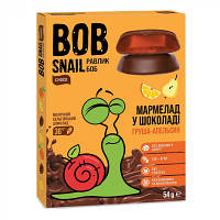 Новинка Мармелад Bob Snail Груша Апельсин у молочному шоколаді 54 г (1740485) !