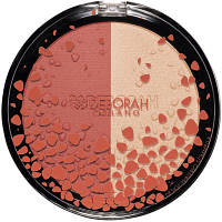 Румяна Deborah Duo Blush & Highlighter 02 - Pesca (8009518289572)