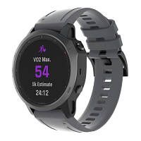 Ремешок для смарт-часов Armorstandart Silicone 20mm для Garmin Fenix 5s/6s Grey (ARM60812)