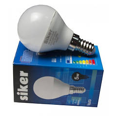 Лампочка світлодіодна Siker 5Вт E14 10штук