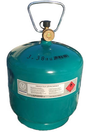 Балон газовий туристичний з пальником 7,2л, фото 1